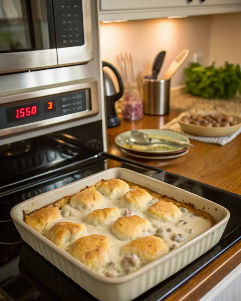 biscuits and gravy casserole