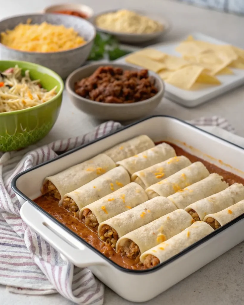 frozen burrito casserole