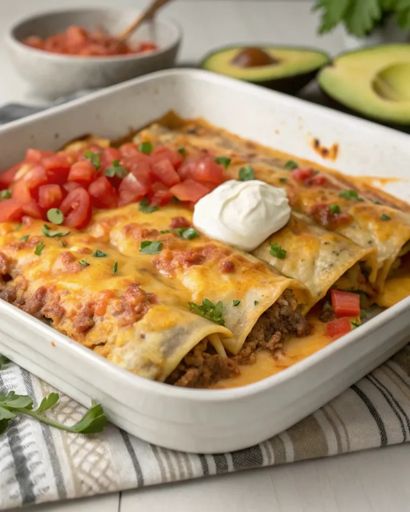 frozen burrito casserole