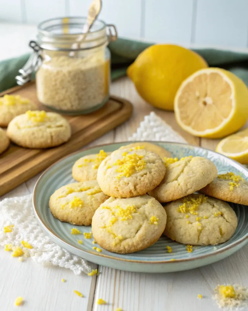 vegan lemon cookies